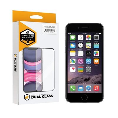 Película Dual Glass Para Iphone 6 - Preto - Gshield