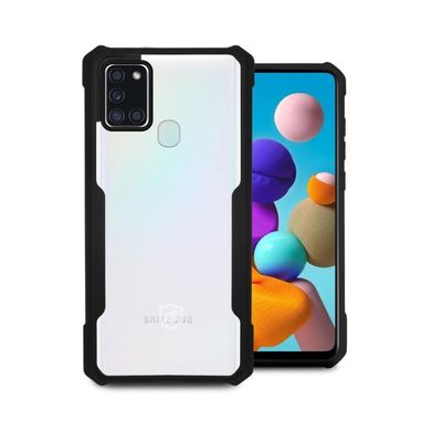 Capa Case Capinha Dual Shock X Preta Para Samsung Galaxy A21S - Gshield