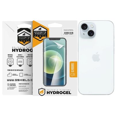 Película Para Iphone 15 - Traseira Hydrogel Hd - Gshield