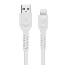 Cabo Dual Shock ( Iphone / Ipad ) Lightning - Branco - 1,2M (Mfi Homologado) - Gshield