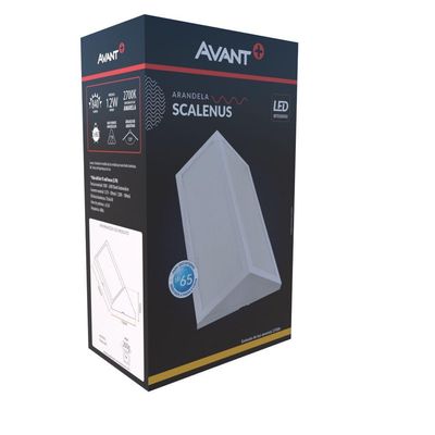 Arandela Led Scalenus 12w 2700k Bivolt - Avant