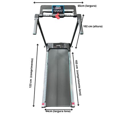 Esteira Elétrica Residencial Winner Fitness W10 110v
