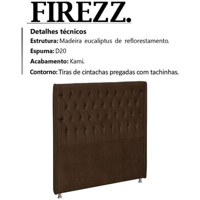 Cabeceira Solteiro 90 Cm Firezz Veludo Sl 942 Peer Sl 942