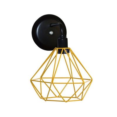 Arandela Diamante Amarelo Bivolt
