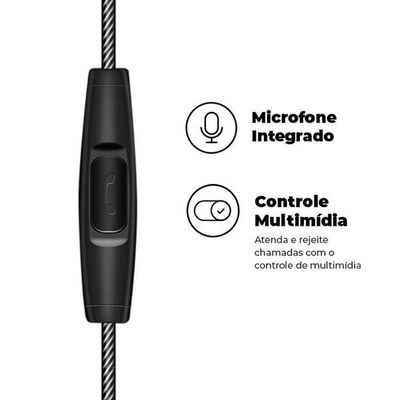 Fone De Ouvido Magnético Dual Shock - P2 - Gshield