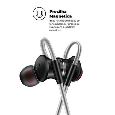 Fone De Ouvido Magnético Dual Shock - P2 - Gshield