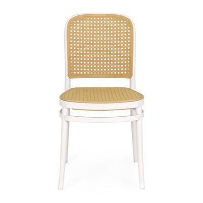 Kit 6 Cadeiras De Jantar Roma Para Sala E Cozinha - Branco