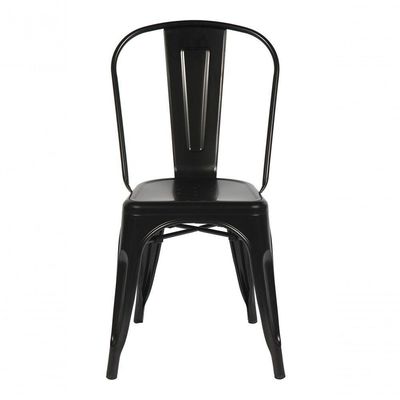Conjunto 6 Cadeiras Tolix Iron - Design - Preta