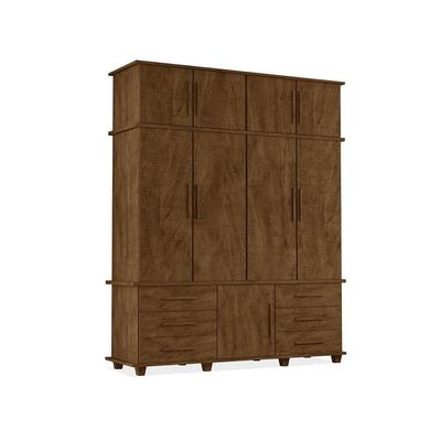 Guarda-roupa Dortmund 6 Gavetas Malbec