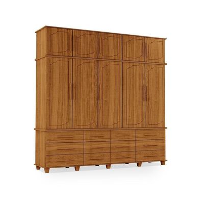 Guarda-roupa Com 5 Portas Nancy Carvalho New