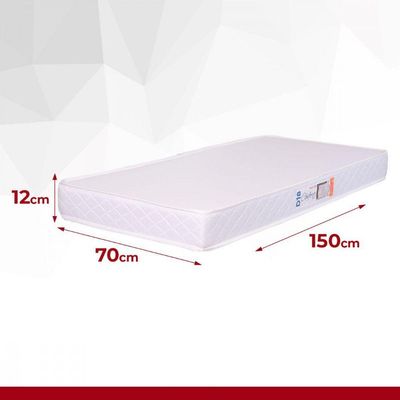 Colchão Infantil Espuma D18 Pro Confort Baby 70x150x12cm Branco