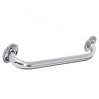 Alça De Apoio Inox Barra 50cm Kit 30 Unidades Idoso Cadeirante Suporte Corrimao Banheiro