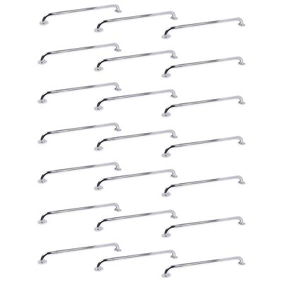 Alça De Apoio Barra 70cm Inox Kit 20 Unidades Idoso Cadeirante Deficiente Banheiro Box