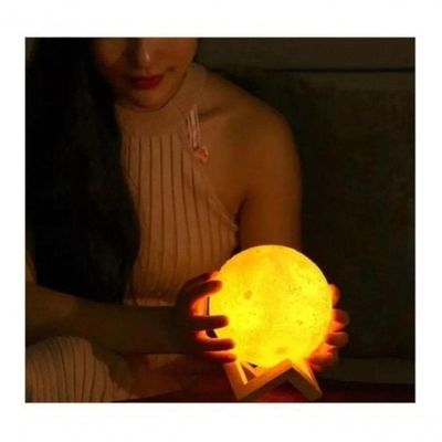 Umidificador De Ar Lua Aroma óleo Essencial Usb 880 Ml