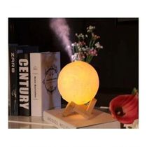 Umidificador De Ar Lua Aroma óleo Essencial Usb 880 Ml