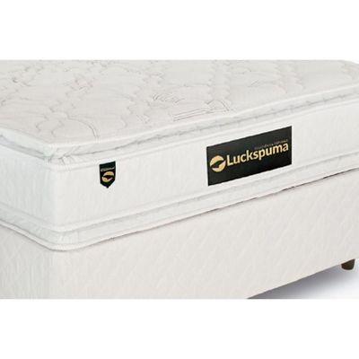 Colchão King Molas Ensacadas Satisfaction Plus Pillow Top White (193x203x30) Luckspuma