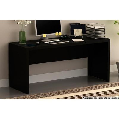 Mesa De Escritório Me4109 Preto - Tecno Mobili