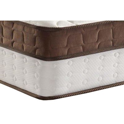 Colchão Queen Molas Ensacadas Masterpocket King Best Euro Pillow Brown (158x198x30) - Anjos
