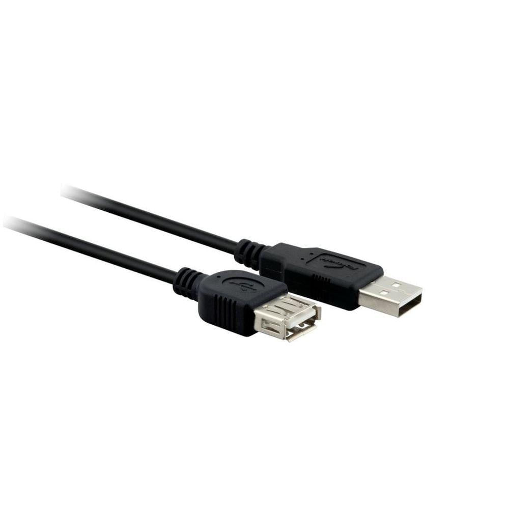 Cabo Extensor Usb 2.0 1,8m Macho Fêmea