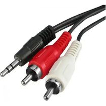 Cabo P2 Para 2 Rca Reforçado 1,5 Metros
