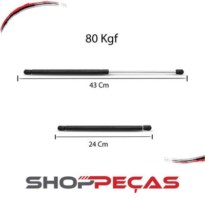 Amortecedor Para Uso Geral 27,0 Cm X 17,0 Cm Carga 17 Kg