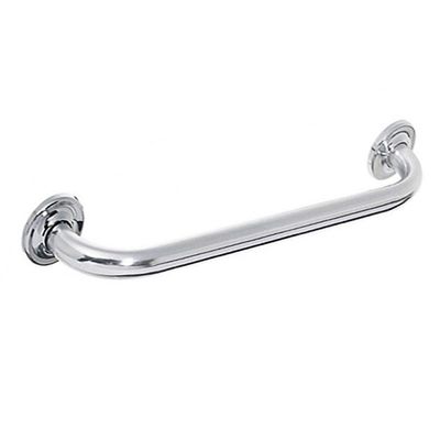 Alça De Apoio Inox Barra 50cm Cadeirante Deficiente Idoso