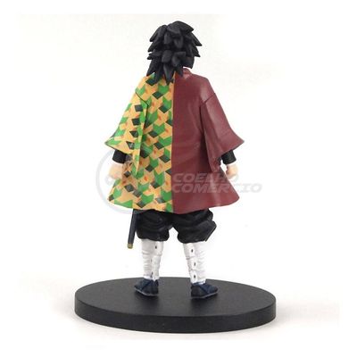Action Figure Tomioka Giyu Pilar Da Agua Demon Slayer 14cm