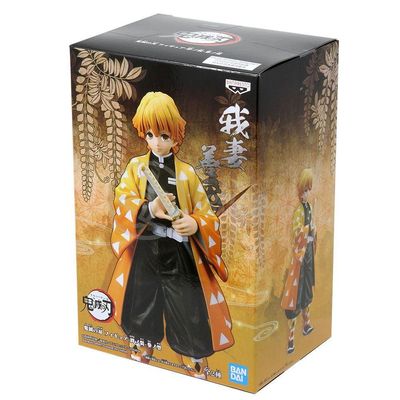 Action Figure Zenitsu Agatsuma Raio Demon Slayer 14cm