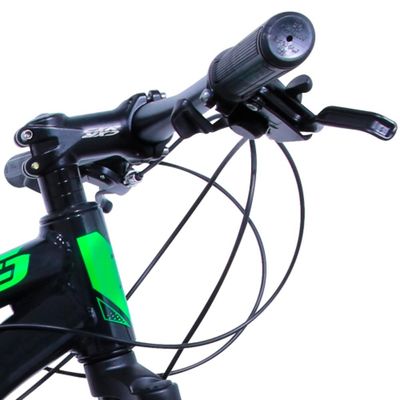 Bic. Cairu Titan ARO 29 AL 21V 17.5 - 310461  Preto / Verde