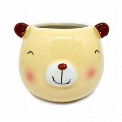 Vaso Cerâmica Decorativo Urso Vas-101