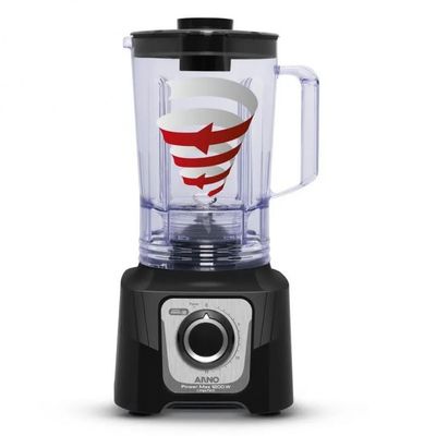 Liquidificador LN78 Power Max Limpa Fácil 1200W Arno Preto / 110V