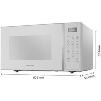 Forno de Micro-ondas Brastemp BMS46AB Alta Capacidade com 18 Receitas Pré-Programadas 32L - Branco Branco / 110