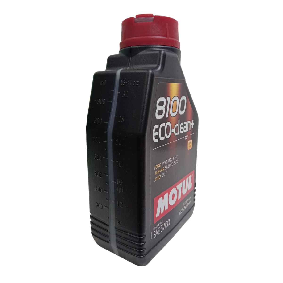Oléo Lubrificante do Motor Motul 8100 Eco Clean+ 5W30 100% Sintético 1L