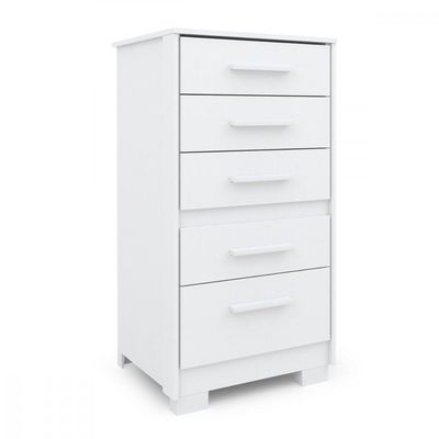 Cômoda Gaveteiro Primacy 5 Gavetas Branca Batrol Branco