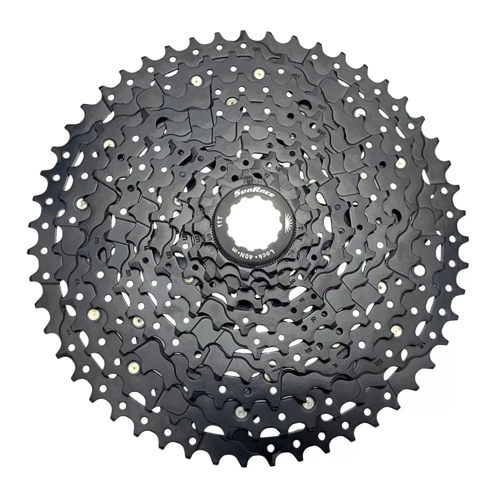 Cassete SunRace 10v MS2 11/51D Preto