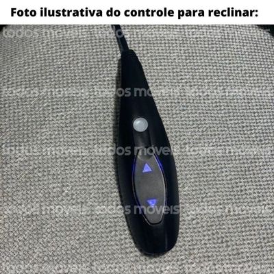 Poltrona Reclinável Mh-3678 Herval Estofada Motorizada Marrom C