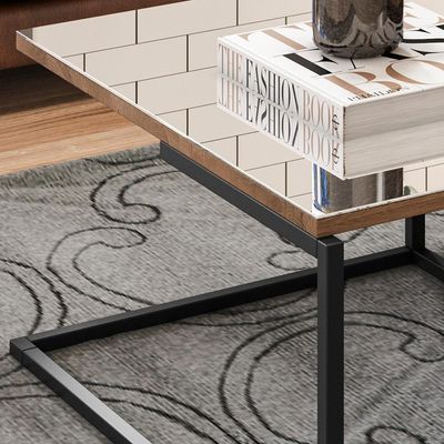 Prateleira Mesa Lateral E Centro Aurum Demoliçao Preto Dhom Demoliçao Preto
