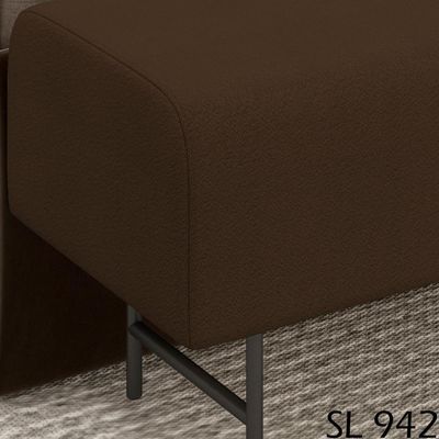 Puff Recamier 163 Cm Pes Metal Baid Veludo Sl 942 Peer Sl 942