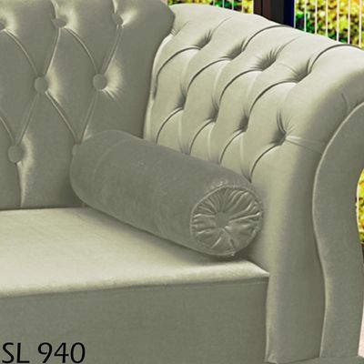Recamier Diva Chaise Capitone 160 Cm Pes Mdf Gane Sl 940 Veludo Peer Sl 940