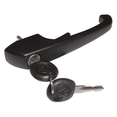 Maçaneta Ext Preta Porta Dian Kombi Clipper e Caminhôes