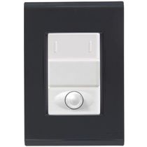 Cj Interruptor Paralelo + Dimmer Ajustável Liz Grafite Tramontina Completo Pronto Tramontina