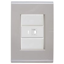 Cj Tomada Rj45 Rj 45 Ethernet Liz Fendi Tramontina Completo Pronto Tramontina