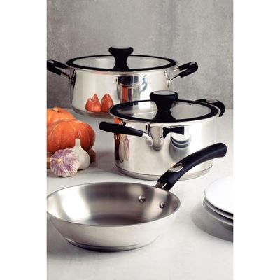 Frigideira Tramontina Solar Inox Fundo Triplo 20 Cm 1,3 L