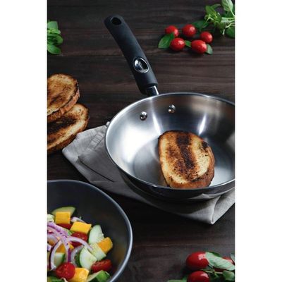 Frigideira Tramontina Solar Inox Fundo Triplo 20 Cm 1,3 L