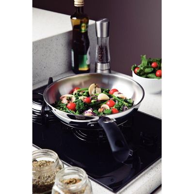 Frigideira Tramontina Solar Inox Fundo Triplo 20 Cm 1,3 L