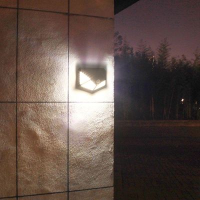 Luminária Energia 3 Unidade Solar 100 Led Presença 3 Funções