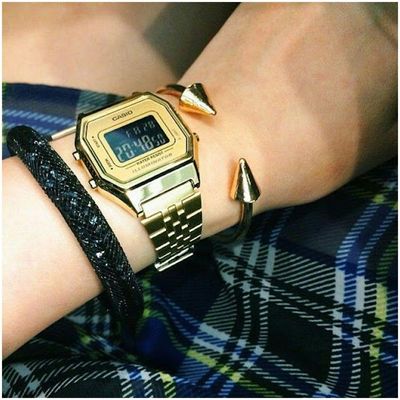 Relógio Casio Vintage La680wga9bdf Feminino