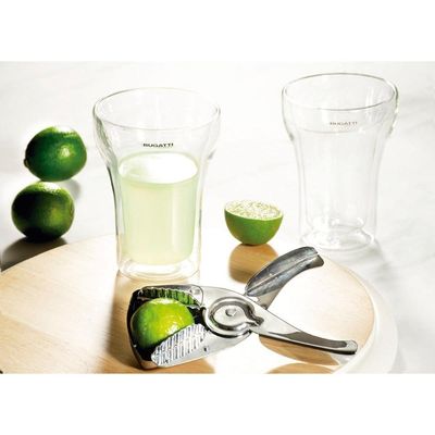 Jogo De Espremedor Limão Laranja Prana E Copo 350ml Bugatti
