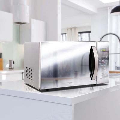 Micro-ondas Philco PMO28EB 28 Litros Espelhado Branco - 127V UNICA