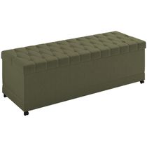 Recamier Calçadeira Bau 140 Cm Rodizios Madi Corano Tcs 357 Peer Tcs 357